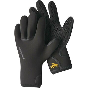 Patagonia R3 Yulex Gloves, Black, XL