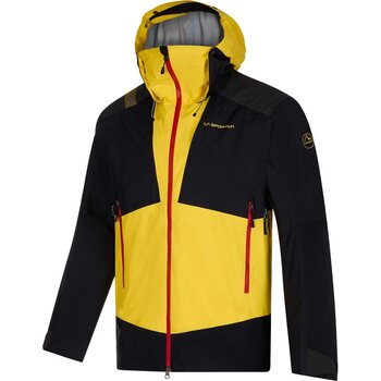 La Sportiva Supercouloir GTX Pro Jacket Mens, Yellow/Black, S